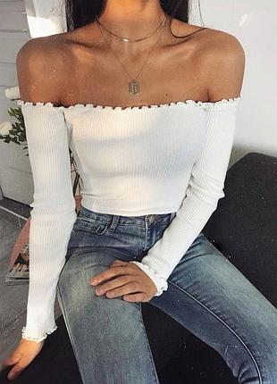 Базовый лонг на плече от shein