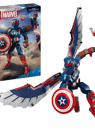 Фігурка lego marvel super heroes 76296 нового капітана америки