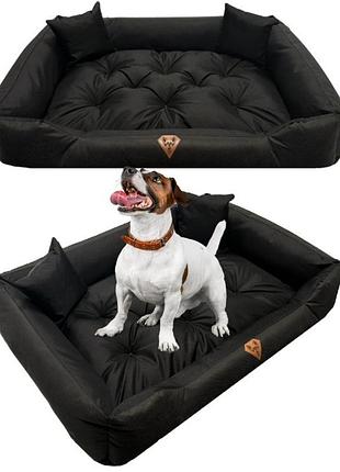 Велике лежако для собаки зручне комфортне xxl водонепроникне 130x105 dogs4life