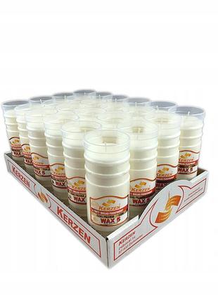 Комплект 24 штуки вкладок для свічок kerzen wax 5 (24шт)