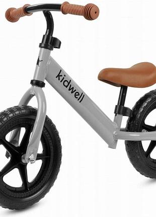 Біговели kidwell rebel gray сірий балансний велосипед