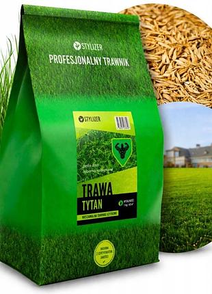 Насіння газонної трави tytan для складних сухих ділянок дуже стійка 5 кг