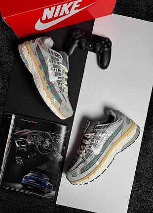 Чоловічі кросівки nike p-6000 gtx grey white mint