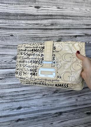 Оригінальний вінтажний клатч/ сумка guess