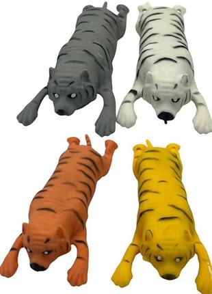 Игрушка-антистресс тигр с песком внутри, см (12 шт.)