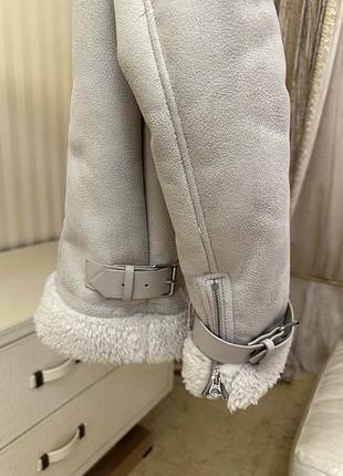 Дублёнка bershka. 4