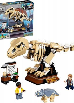 Lego jurassic world 76940 t-rex динозавр виставка викопних решток