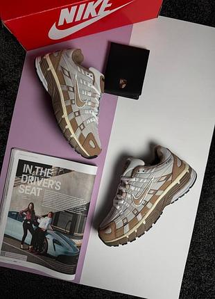 Жіночі кросівки nike p-6000 gtx coyote light grey