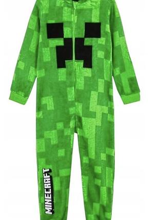 Теплий флісовий комбінезон-кігурумі minecraft primark