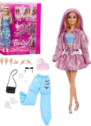 Набір із лялькою barbie “позуй стильно” серії “deluxe style”