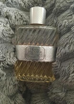 Туалетна вода christian dior eau sauvage чоловіча 25 мл