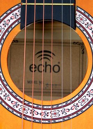 Класична акустична гітара echo c81 + аксесуари 8