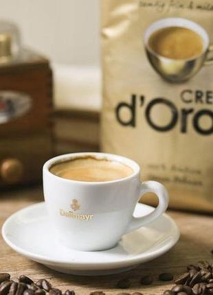 Кава в зернах змішана dallmayr crema d'oro 1000 г