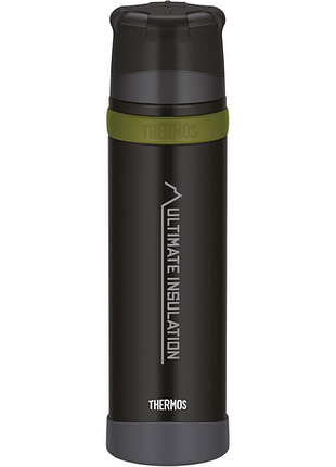 Термос thermos mountain нержавіюча сталь чорний 900 мл