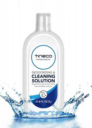 Рідина tineco deodorizing & cleaning solution 1l для дезодорування та очищення з мірною шкалою