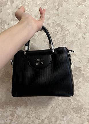Сумка жіноча miu miu чорна