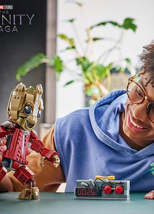 Конструктор lego marvel groot у костюмі ravagera для дітей 76341 4