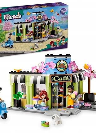 Конструктор lego friends 42618 кав'ярня в heartlake подарунок для дівчинки