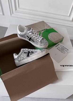Premiata stevend 6660 silver glitters 2