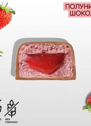 Батончик spacefood space bite protein bar strawberry-chocolate, 45 грам