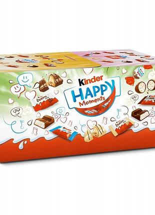 Kinder happy moments mix міні-шоколади bueno mini schoko bons 1039 г