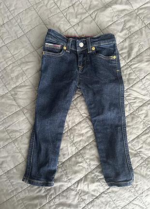Джинси  tommy hilfiger сині 86 см