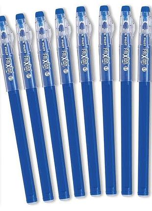 Pilot 12 ручок frixion ball stick синій гелевий чорнило економічні з середнім наконечником для пеналу шкільне приладдя