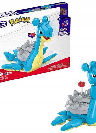 Mattel конструктор mega construx pokemon lapras hkt26 рухомий