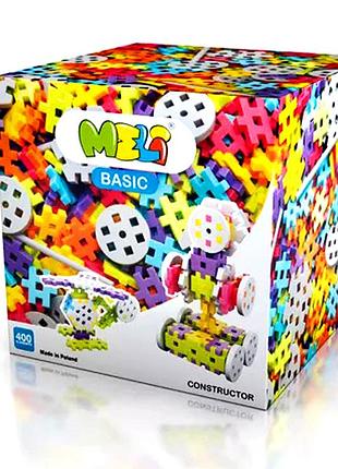 Конструктор meli для дівчаток 400 деталей 58592 basic