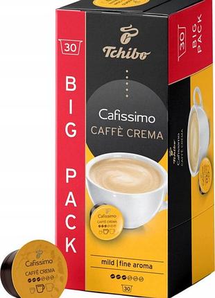 Набір з 2 штук капсули для кавоварки tchibo cafissimo caffe crema mild 30 капсул