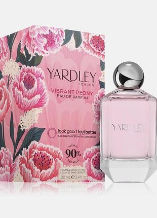Парфумована вода yardley vibrant peony, 100 мл