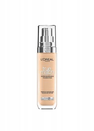 Набір з 2 штук тональний крем l'oréal true match доглядальний рідкий 3.n neutral 30 мл