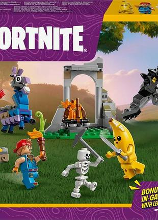 Lego fortnite шкірки й іскра та табір 77075