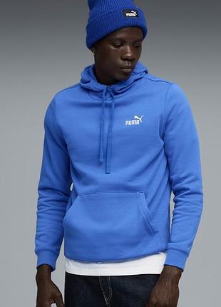 Худі чоловіче puma essential синє беж чорний