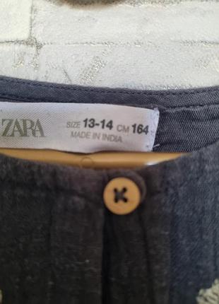 Муслиновое платье zara( 164cm) 5