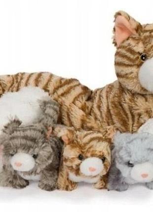 Іграшка kocia mama з 3 молодими котиками