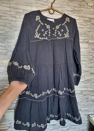 Муслиновое платье zara( 164cm) 2