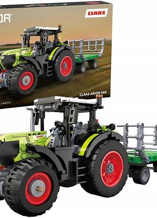 Конструктор cada ciągnik rolniczy claas arion 660 448 елементів трактор