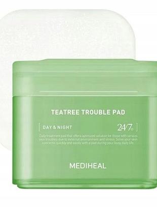 Патчі для обличчя mediheal teatree trouble 100 шт.