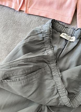 Сірі котонові брюки marc o’polo 5