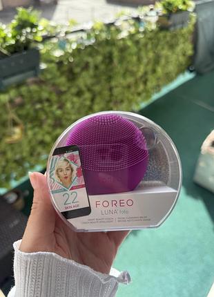 Щіточка для обличчя з аналізом шкіри foreo luna foto