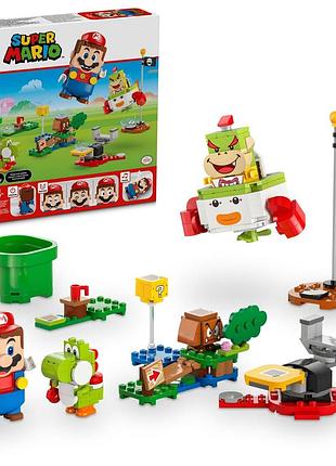 Lego super mario 71439 пригоди з інтерактивною фігуркою lego mario