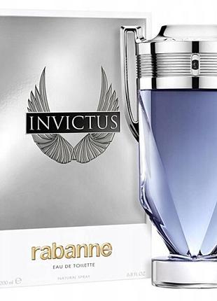 Туалетна вода paco rabanne invictus 200ml для чоловіків