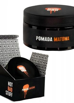 Помада для укладання волосся not bad stuff matt pomade матова 100 мл