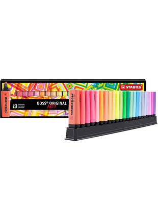 Stabilo boss original arty eo7023-01-5-20 маркери багатоколірні 23 шт.