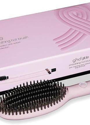 Щетка-выпрямитель 50 вт ghd glide limited edition b1c002 151024 профессиональная термощетка для выпрямления волос с чехлом