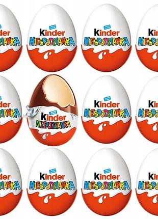 12x kinder яйце-сюрприз 20г