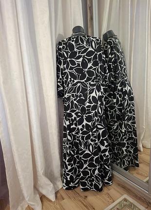 Красивое на пуговицах платье 👗 3