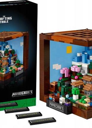 Lego minecraft 21265 ігровий стіл lego minecraft 21265