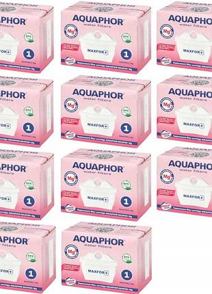 Фільтруючий картридж aquaphor maxfor plus + mg для глечика води 11 шт.